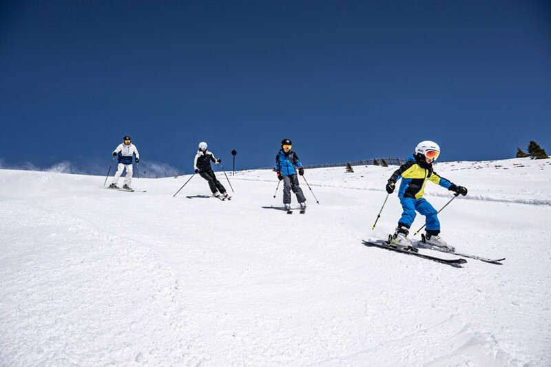 Skifahren mit der Familie